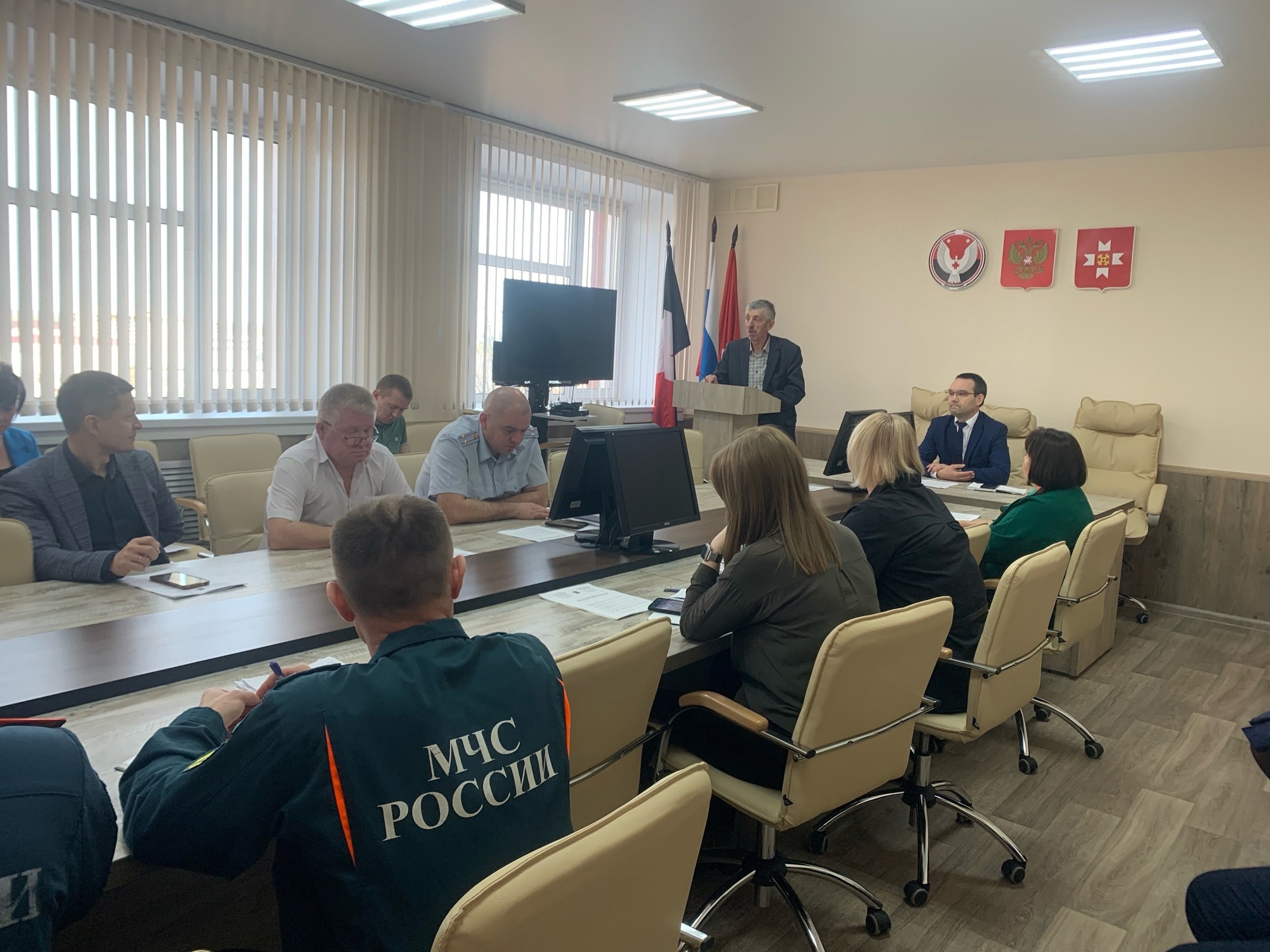 11 апреля в администрации Можгинского района прошло заседание КЧС.